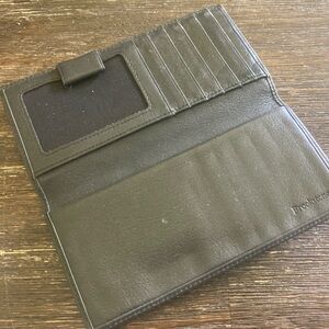 Brookstone Black Leather Wallet